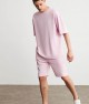 Mens Short Track Suit - Comfort Fit - Pink