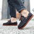 Mens Sneakers - Tan Black - 008