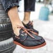 Mens Sneakers - Tan Black - 008