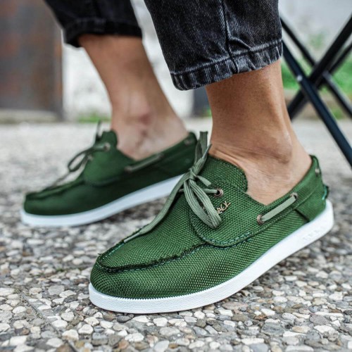 Mens Sneakers - Green  - 008