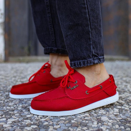 Mens Sneakers - Red - 008