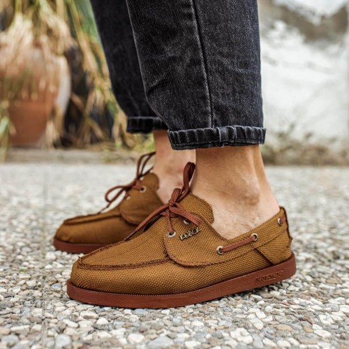 Mens Sneakers - Tan - 008