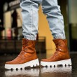 Men’s Boots - Tan - 14