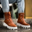 Men’s Boots - Tan - 14