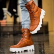 Men’s Boots - Tan - 14