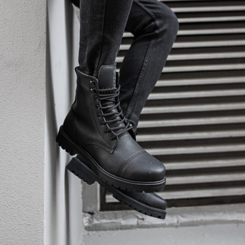 Mens Boots - Black - 022