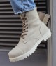 Mens Boots - Stone - 022