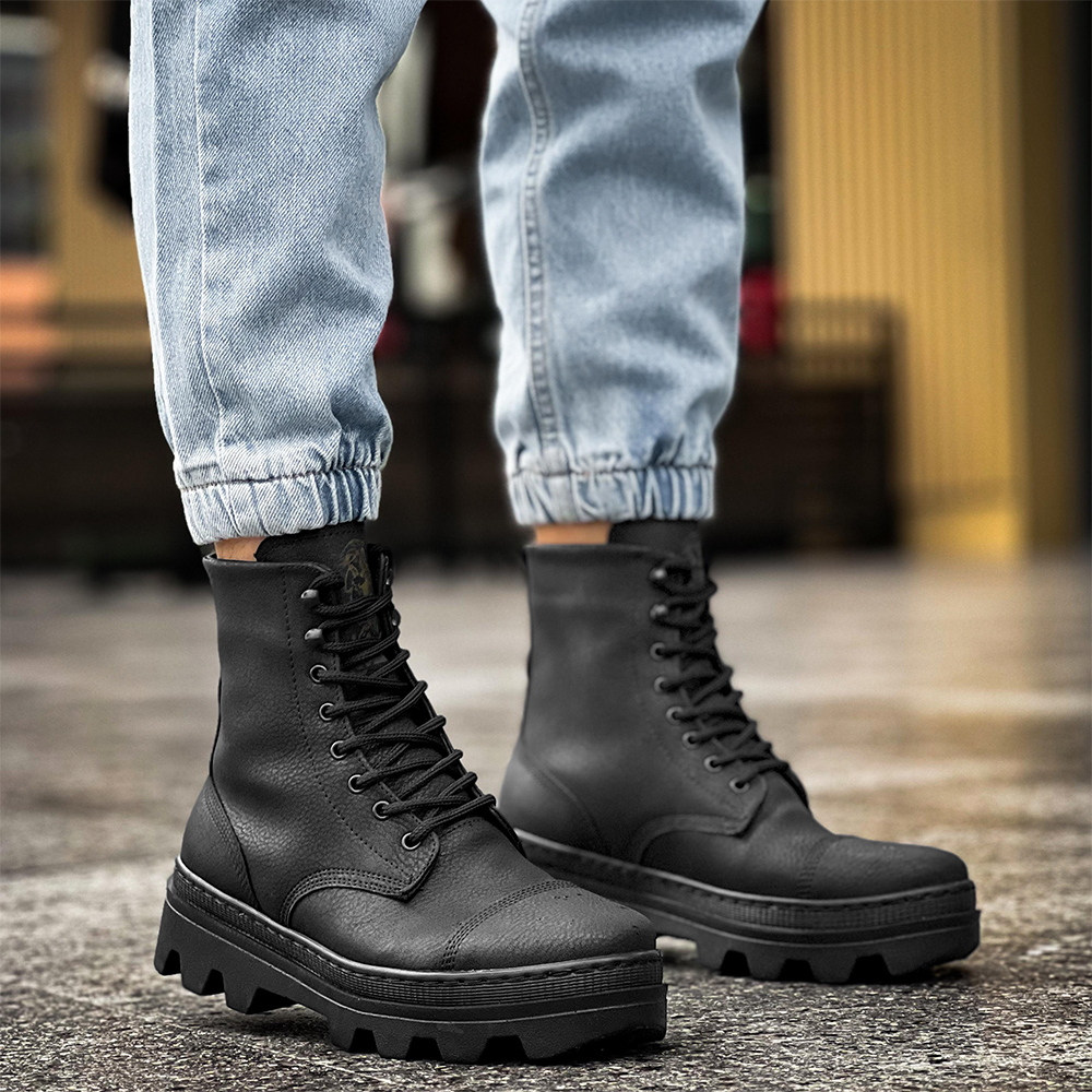 Mens Boots - Black - 023