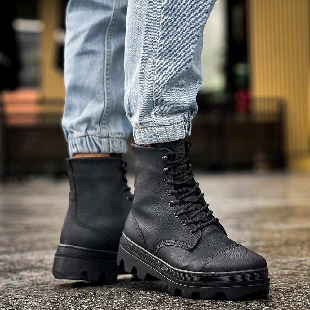 Mens Boots - Black - 023