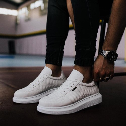 Mens Sneakers - White - 042