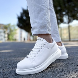 Mens Sneakers - White - 044