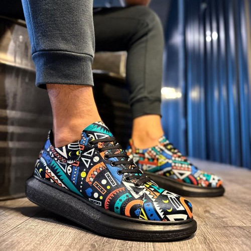 Mens Sneakers - Black - 046