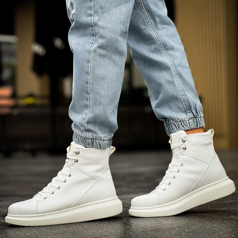 Men’s Boots - White - Sandor