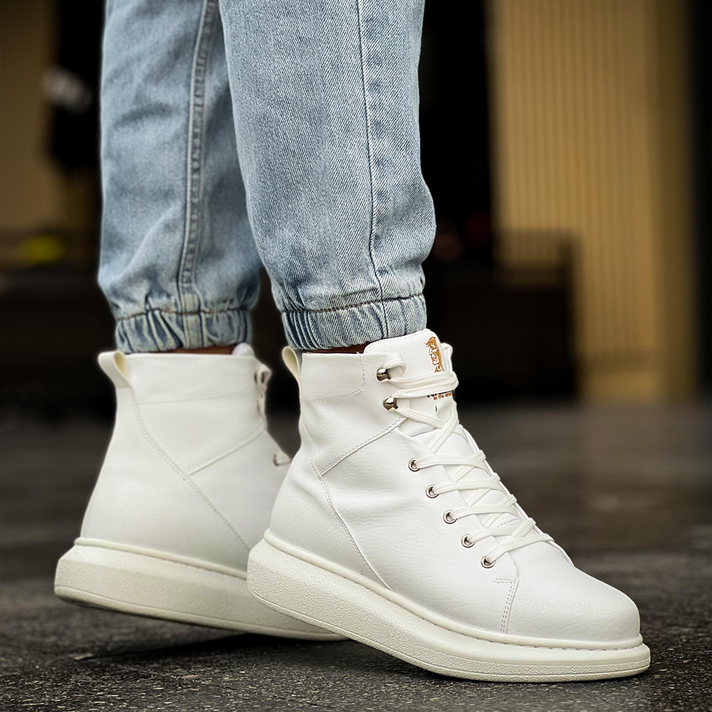 Men’s Boots - White - Sandor