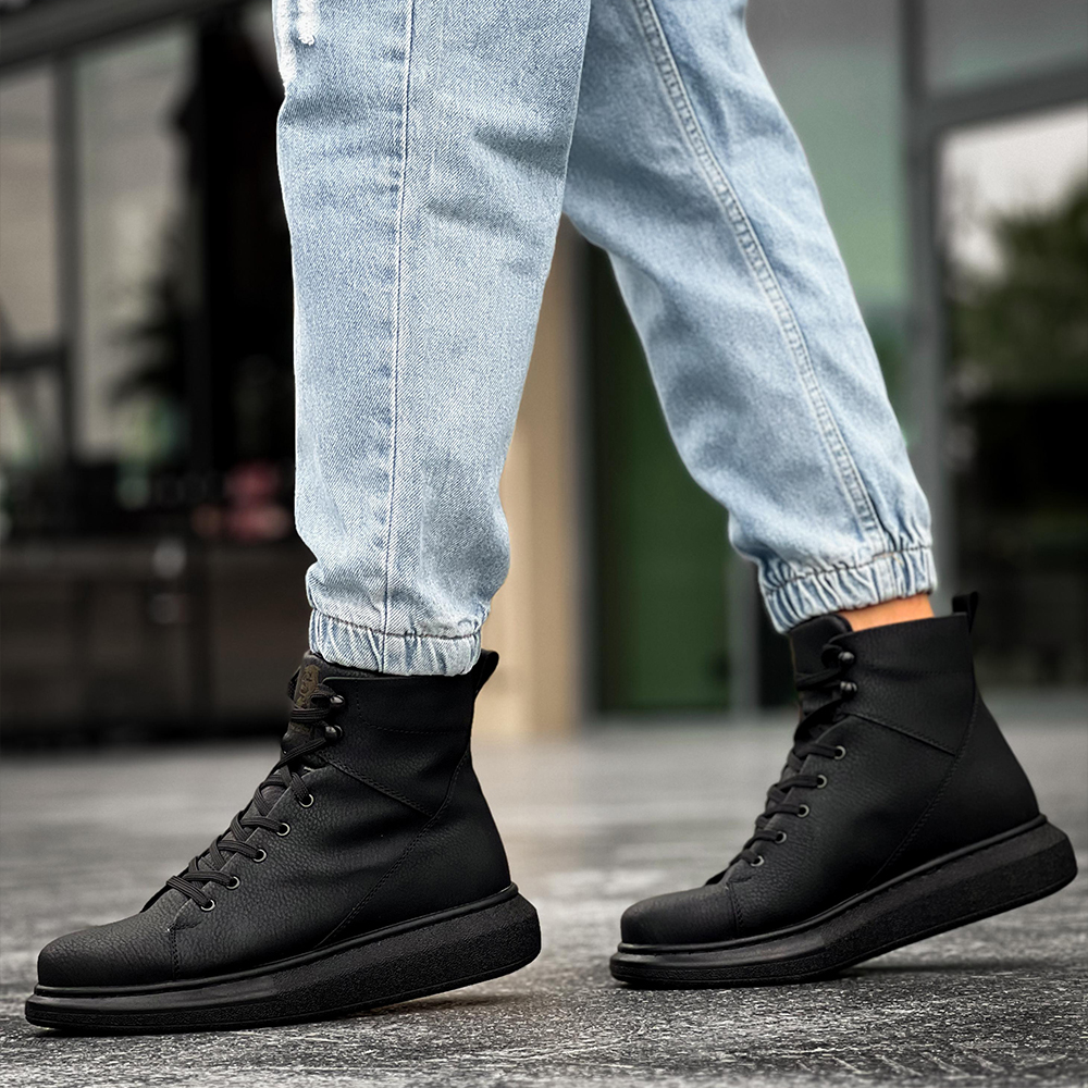 Men’s Boots - Black - Sandor