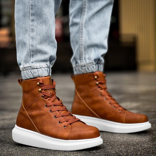 Mens Boots - Tan - Sandor