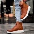 Mens Boots - Tan - Sandor