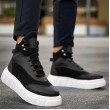 Men’s Boots - Black White - 104