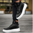Men’s Boots - Black White - 104