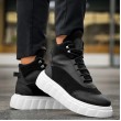 Men’s Boots - Black White - 104