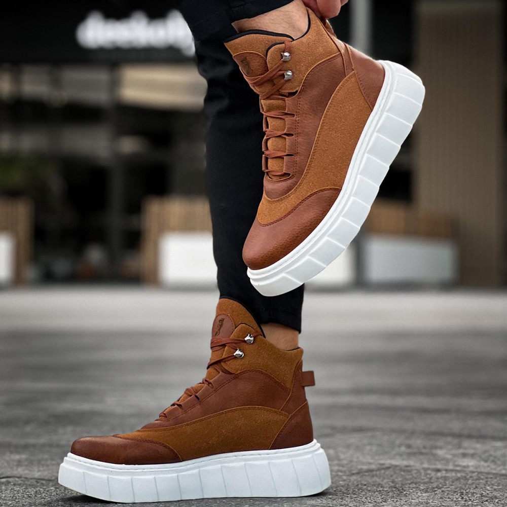Men’s Boots - Tan - 104