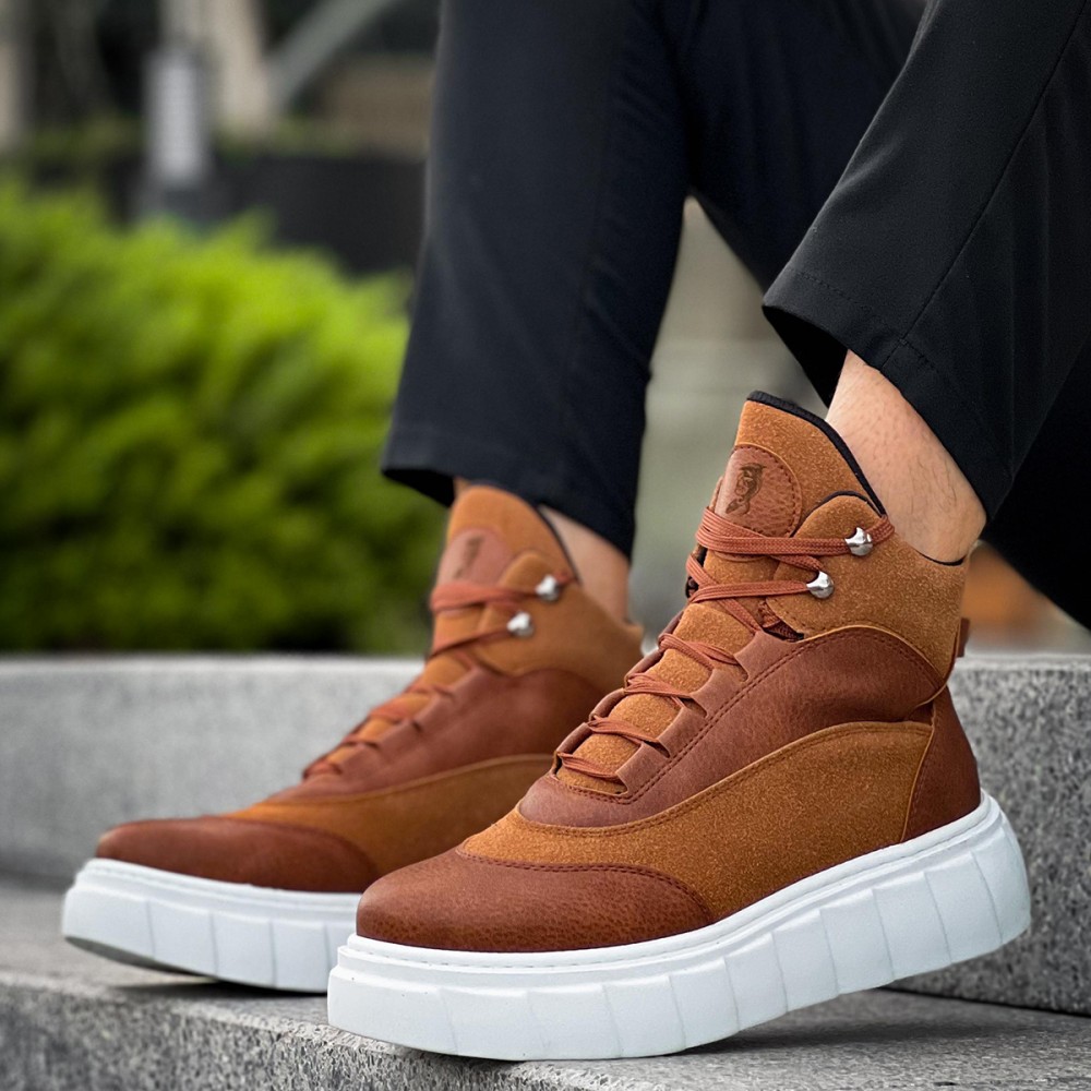 Men’s Boots - Tan - 104