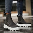 Men’s Boots - Black White - 113