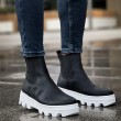 Men’s Boots - Black White - 113