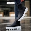 Men’s Boots - Black White - 113