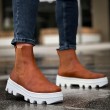 Mens Boots - Tan - 113