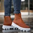 Mens Boots - Tan - 113