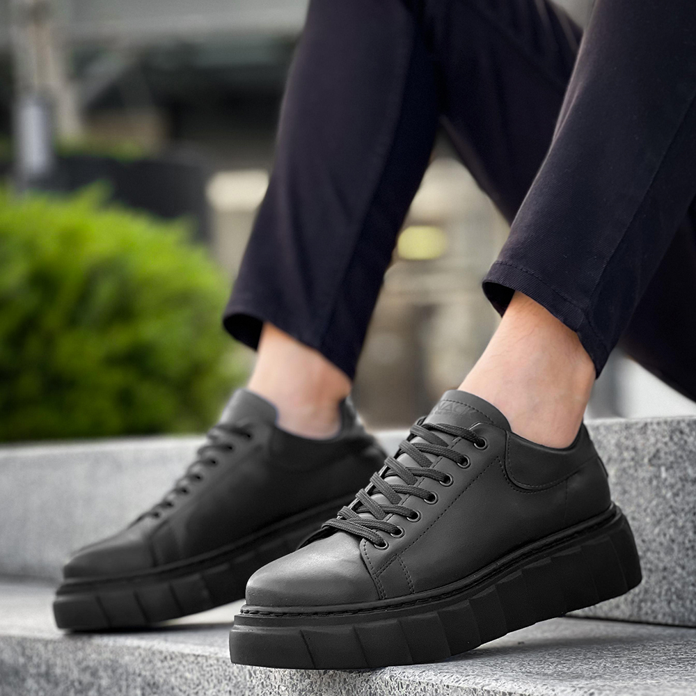 Mens Sneakers - Black - 144