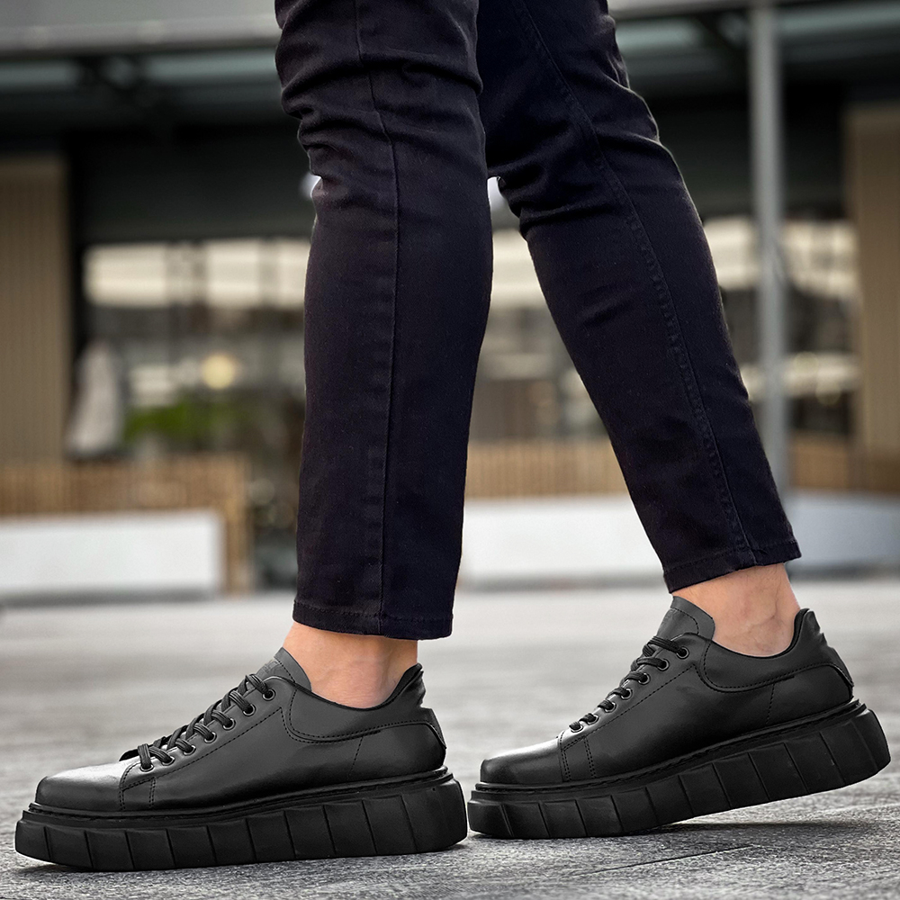 Mens Sneakers - Black - 144
