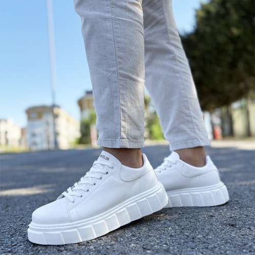 Mens Sneakers - White - 144