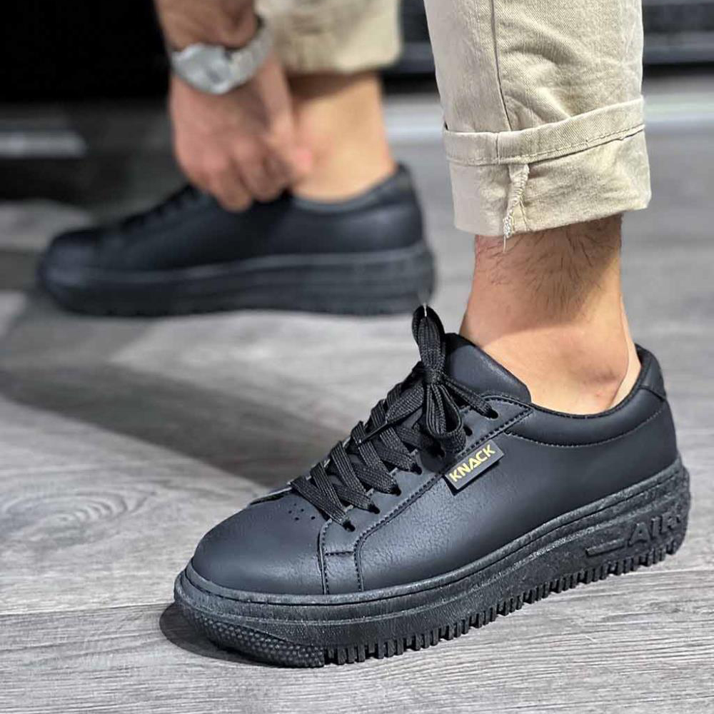 Mens Sneakers - Black - 225
