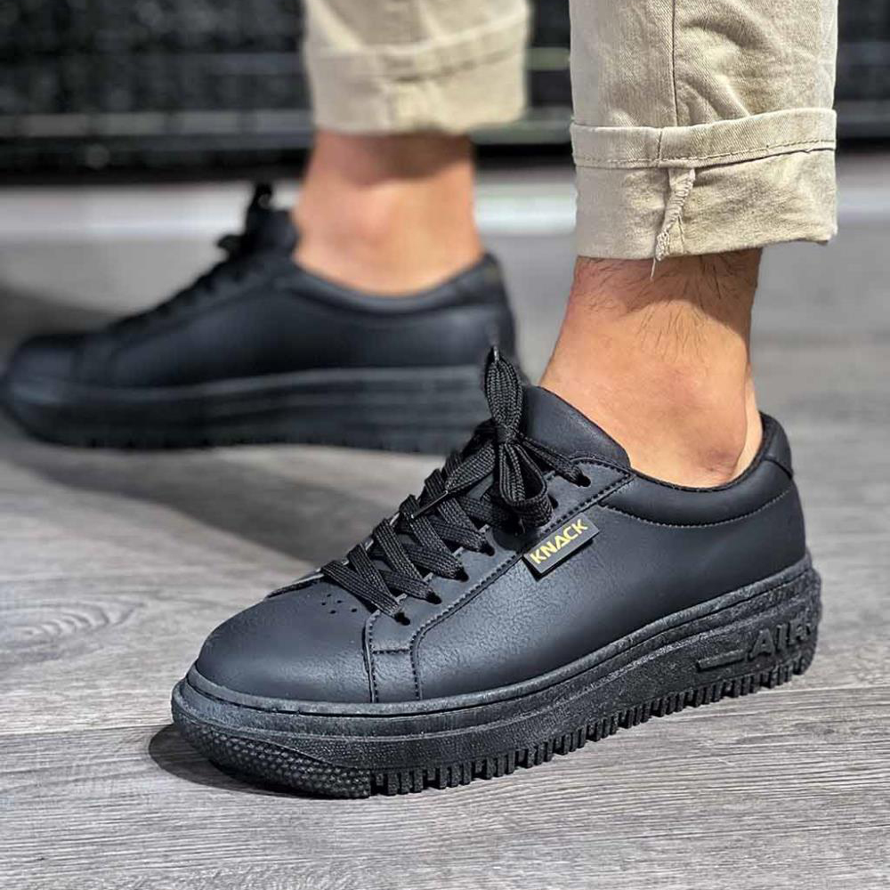 Mens Sneakers - Black - 225