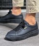 Mens Sneakers - Black - 225