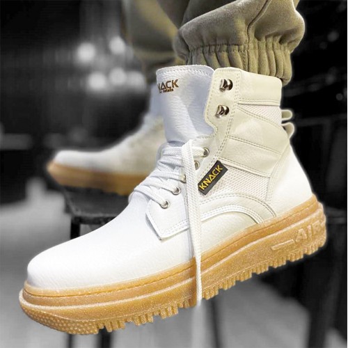 Mens Boots - White - 230