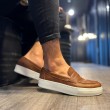 Mens Loafer - Tan - 400