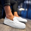 Mens Loafer - White - 400