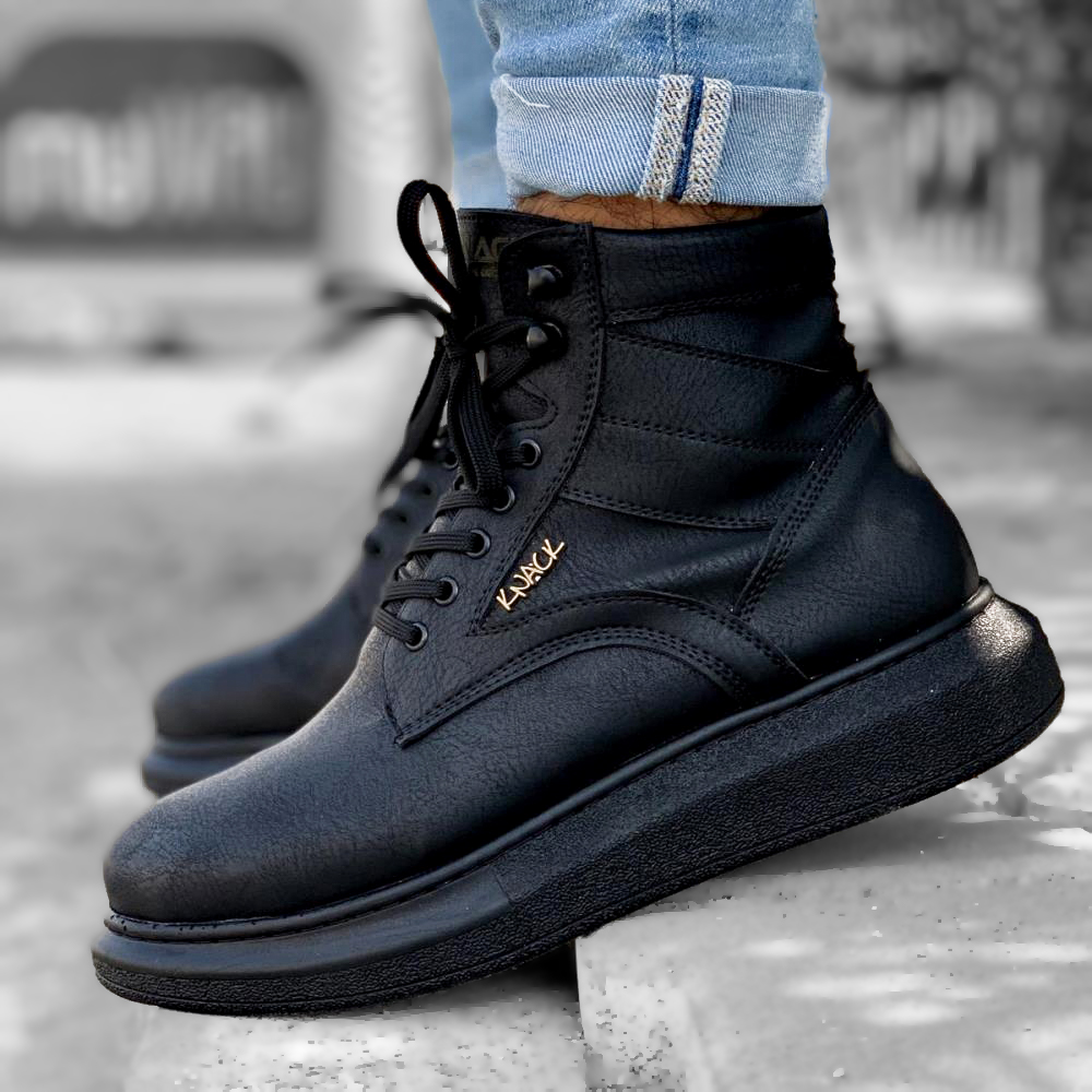 Mens Boots - Black - 404