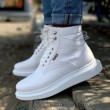 Mens Boots - White - 404