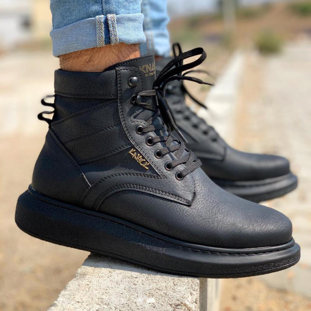 Mens Boots - Black - 404