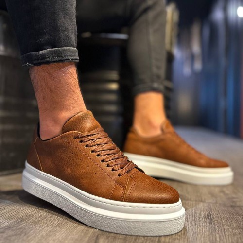 Mens Sneakers - Tan - 421