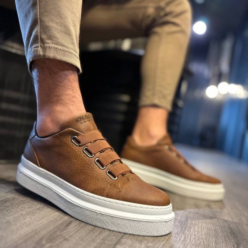 Mens Casual Shoes - Tan - 521