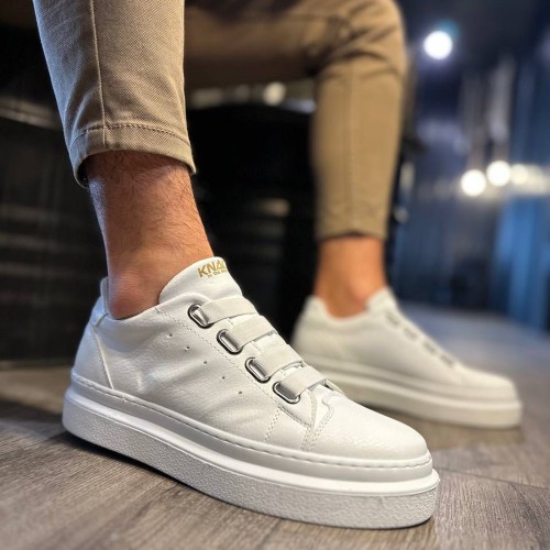 Mens Casual Shoes - White - 521