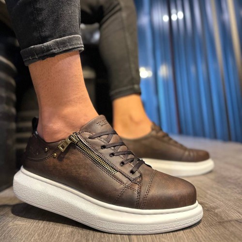 Mens Sneakers - Brown - 555