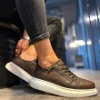 Mens Sneakers - Brown - 555
