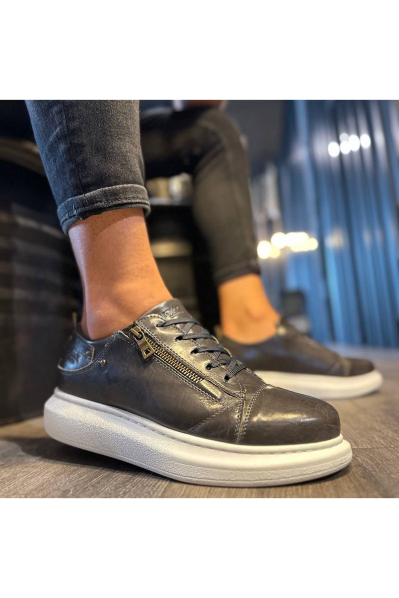 Mens Sneakers - Gray - 555