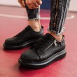 Mens Sneakers - Black - 555